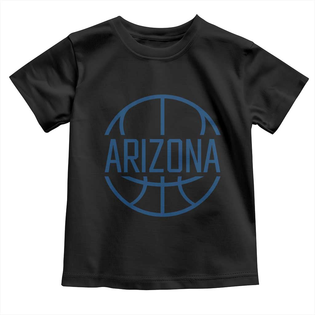 Arizona State Pride Toddler T Shirt Grand Canyon State Basketball Gift TS12 Black Print Your Wear