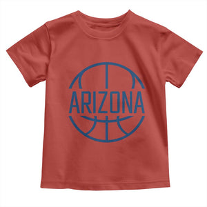 Arizona State Pride Toddler T Shirt Grand Canyon State Basketball Gift TS12 Red Print Your Wear