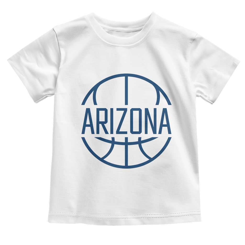 Arizona State Pride Toddler T Shirt Grand Canyon State Basketball Gift TS12 White Print Your Wear