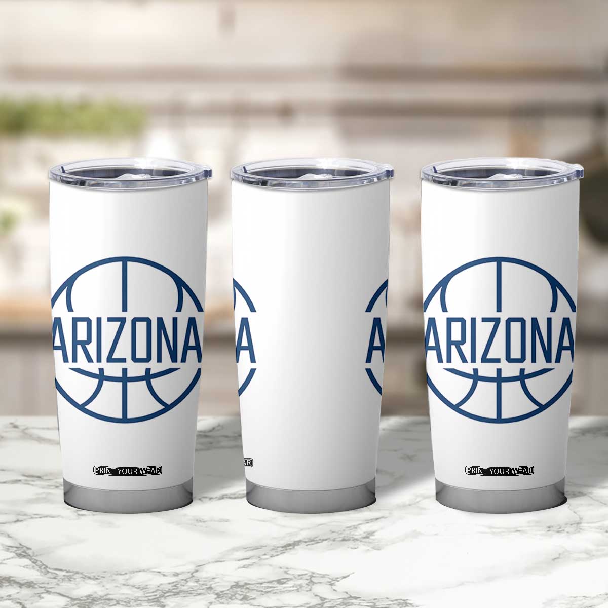 Arizona State Pride Tumbler Cup Grand Canyon State Basketball Gift TS12 Print Your Wear