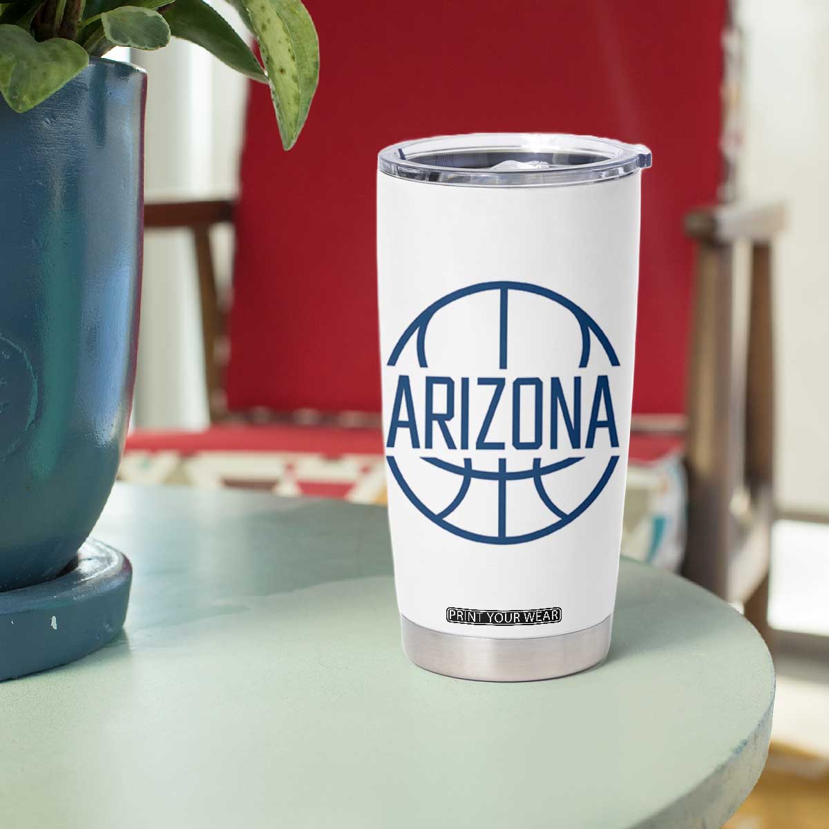 Arizona State Pride Tumbler Cup Grand Canyon State Basketball Gift TS12 Print Your Wear