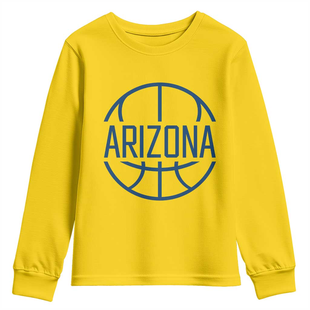 Arizona State Pride Youth Sweatshirt Grand Canyon State Basketball Gift TS12 Daisy Print Your Wear