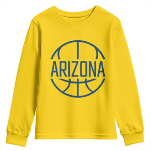 Arizona State Pride Youth Sweatshirt Grand Canyon State Basketball Gift TS12 Daisy Print Your Wear
