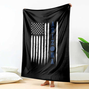 Arizona Patriotic Sports Throw Blanket US Flag Basketball Player Gift TS12 Print Your Wear
