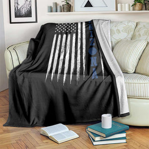 Arizona Patriotic Sports Throw Blanket US Flag Basketball Player Gift TS12 Print Your Wear