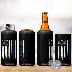 Arizona Patriotic Sports 4 in 1 Can Cooler Tumbler US Flag Basketball Player Gift TS12 Print Your Wear