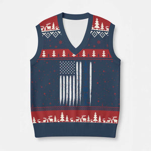 Arizona Patriotic Sports V-Neck Knit Sweater Vest US Flag Basketball Player Gift TS12 Navy Red Print Your Wear