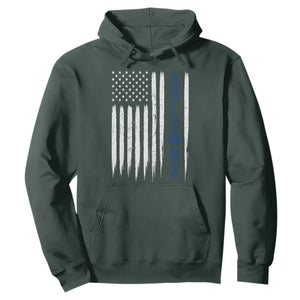 Arizona Patriotic Sports Hoodie US Flag Basketball Player Gift TS12 Dark Forest Green Print Your Wear