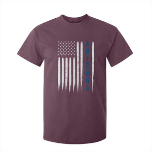 Arizona Patriotic Sports T Shirt For Kid US Flag Basketball Player Gift TS12 Maroon Print Your Wear