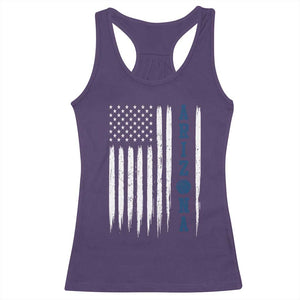 Arizona Patriotic Sports Racerback Tank Top US Flag Basketball Player Gift TS12 Purple Print Your Wear