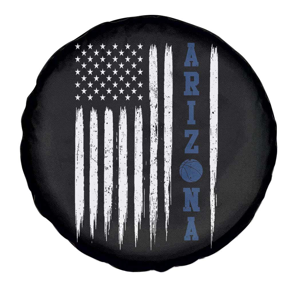 Arizona Patriotic Sports Spare Tire Cover US Flag Basketball Player Gift TS12 Print Your Wear
