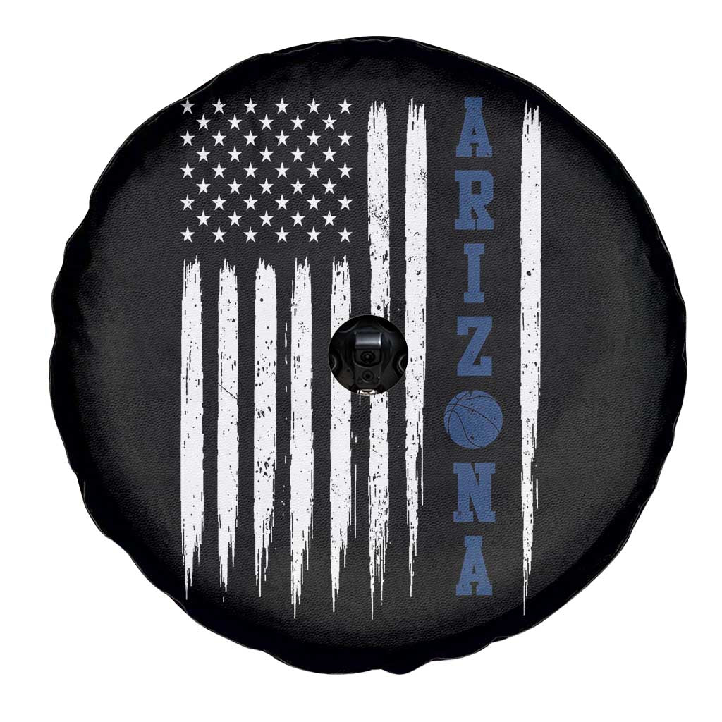 Arizona Patriotic Sports Spare Tire Cover US Flag Basketball Player Gift TS12 Print Your Wear