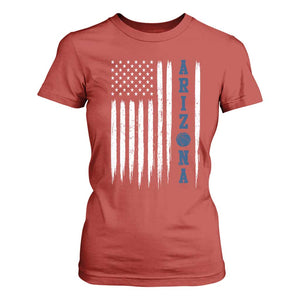 Arizona Patriotic Sports T Shirt For Women US Flag Basketball Player Gift TS12 Red Print Your Wear