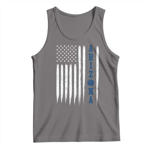 Arizona Patriotic Sports Tank Top US Flag Basketball Player Gift TS12 Deep Heather Print Your Wear