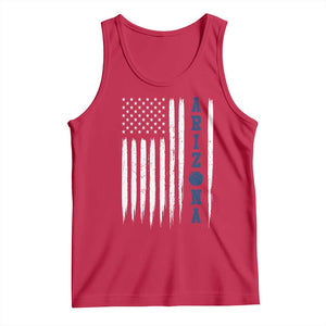 Arizona Patriotic Sports Tank Top US Flag Basketball Player Gift TS12 Red Print Your Wear