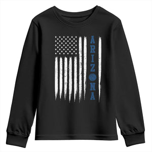 Arizona Patriotic Sports Youth Sweatshirt US Flag Basketball Player Gift TS12 Black Print Your Wear
