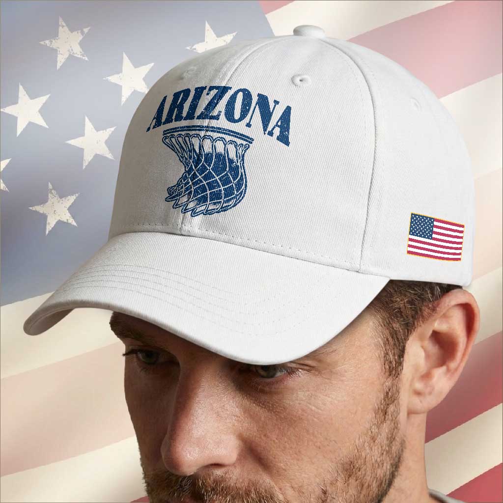 Arizona State Hoops Fan Gift Baseball Cap Basketball Lover TS12 Print Your Wear