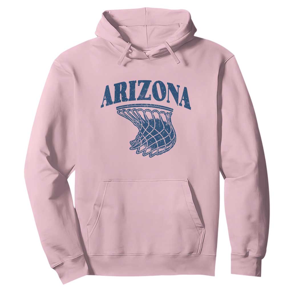 Arizona State Hoops Fan Gift Hoodie Basketball Lover TS12 Light Pink Print Your Wear