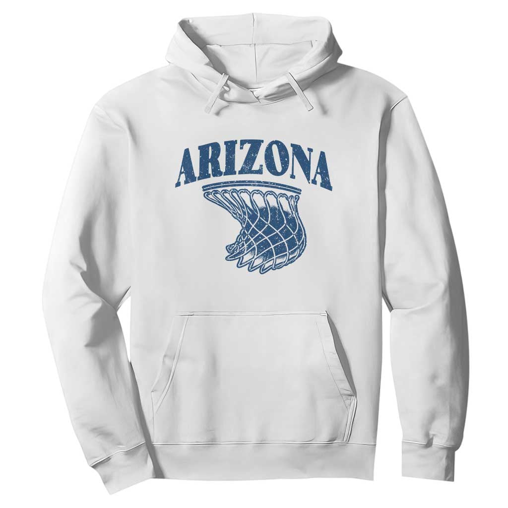 Arizona State Hoops Fan Gift Hoodie Basketball Lover TS12 White Print Your Wear