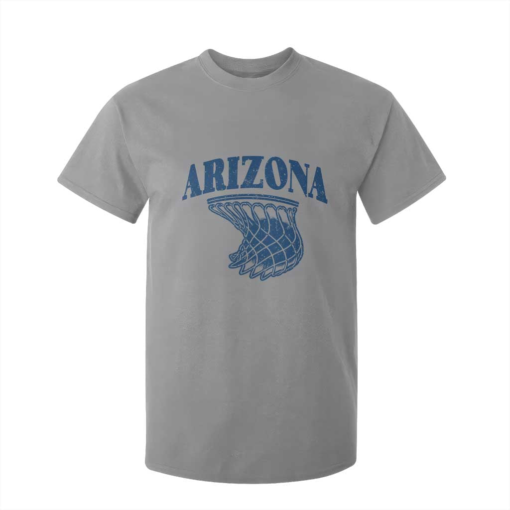 Arizona State Hoops Fan Gift T Shirt For Kid Basketball Lover TS12 Sport Gray Print Your Wear