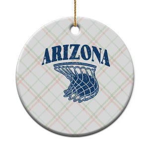 Arizona State Hoops Fan Gift Ceramic Ornament Basketball Lover TS12 1pc Christmas Plaid Print Your Wear