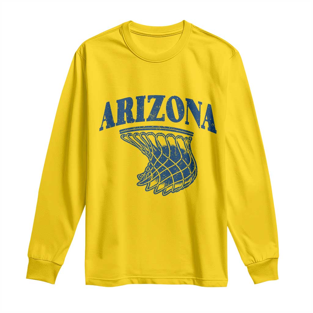 Arizona State Hoops Fan Gift Long Sleeve Shirt Basketball Lover TS12 Daisy Print Your Wear