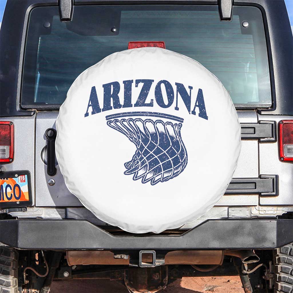 Arizona State Hoops Fan Gift Spare Tire Cover Basketball Lover TS12 No hole White Print Your Wear