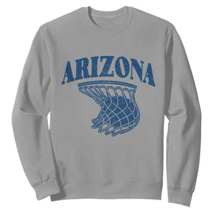 Arizona State Hoops Fan Gift Sweatshirt Basketball Lover TS12 Sport Gray Print Your Wear