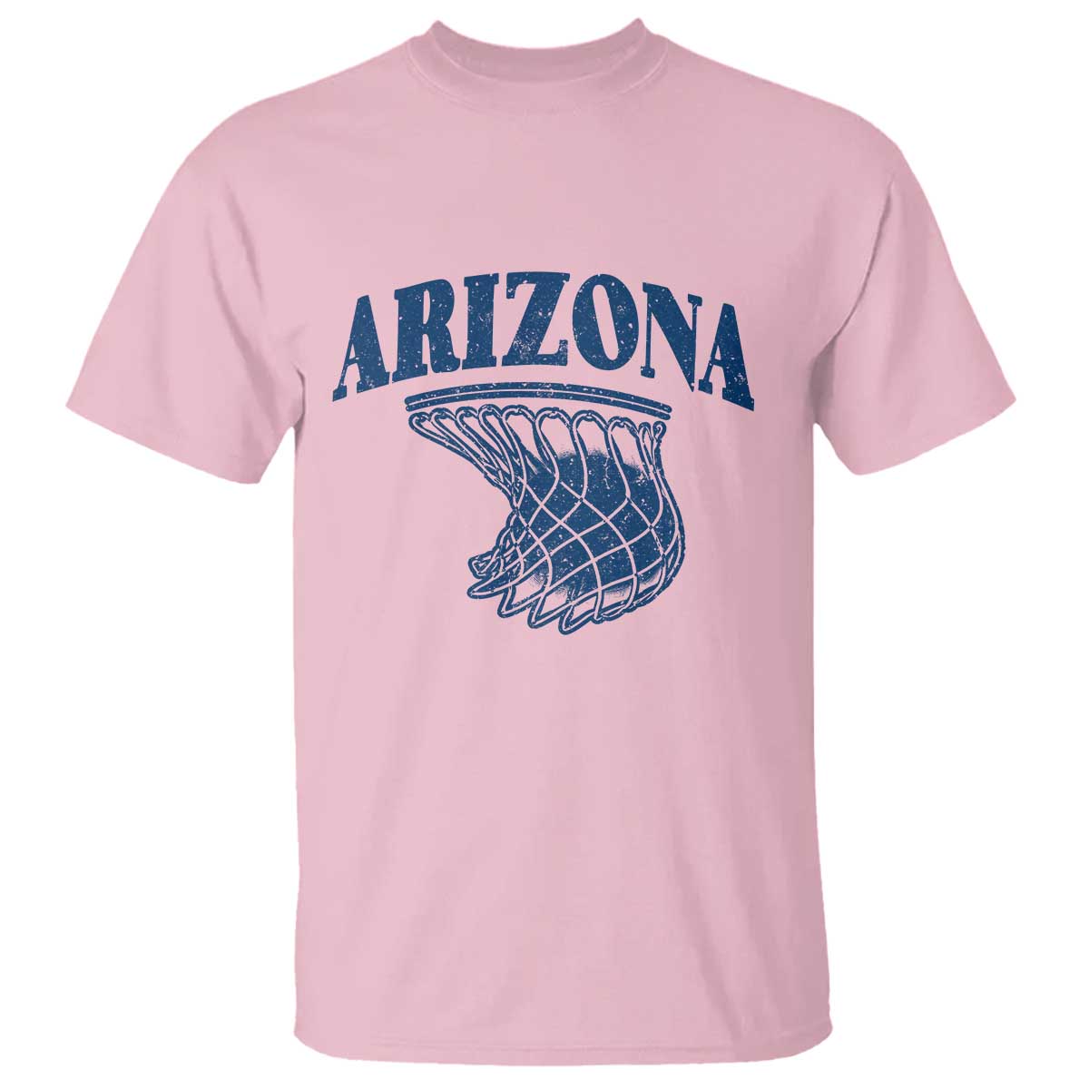 Arizona State Hoops Fan Gift T Shirt Basketball Lover TS12 Light Pink Print Your Wear
