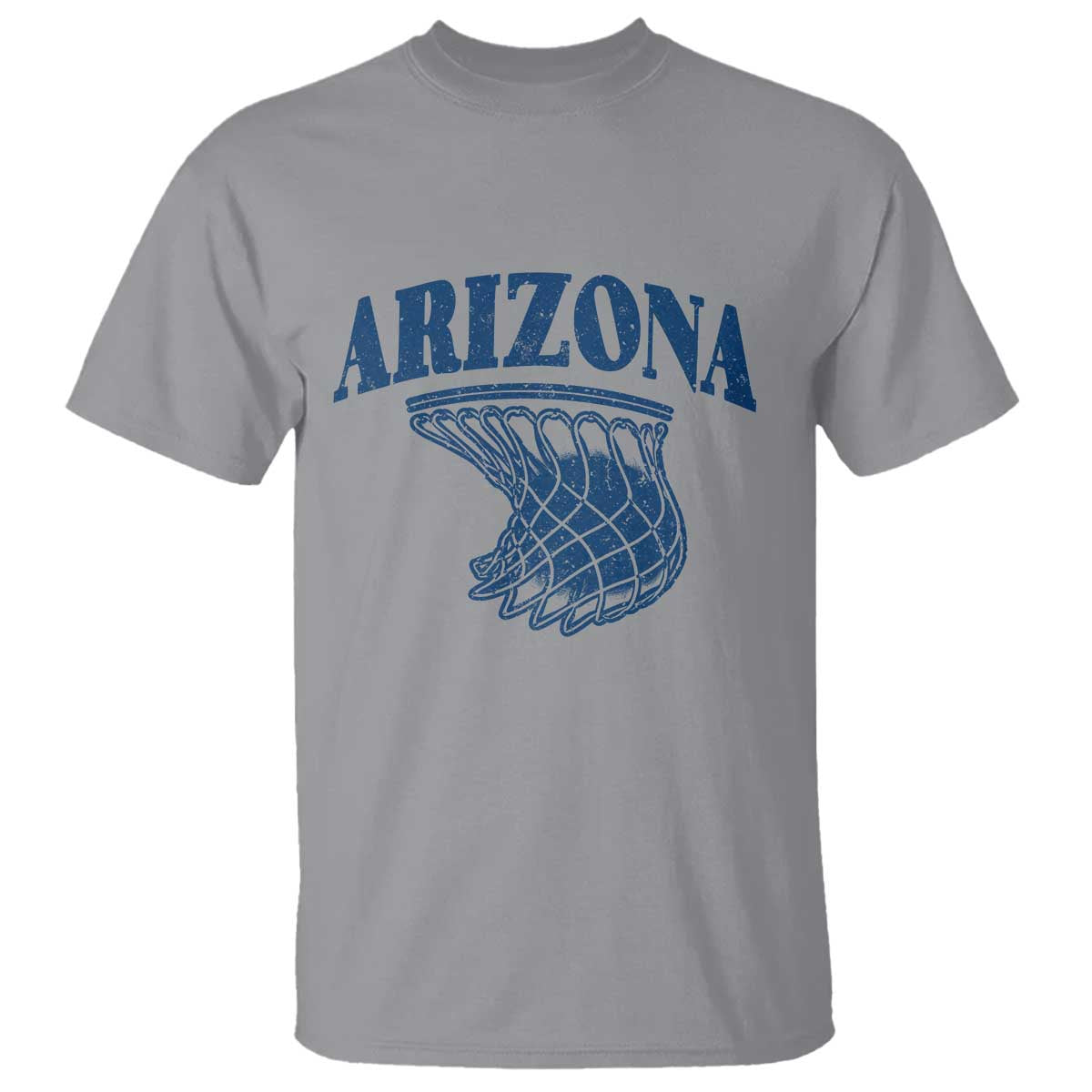 Arizona State Hoops Fan Gift T Shirt Basketball Lover TS12 Sport Gray Print Your Wear