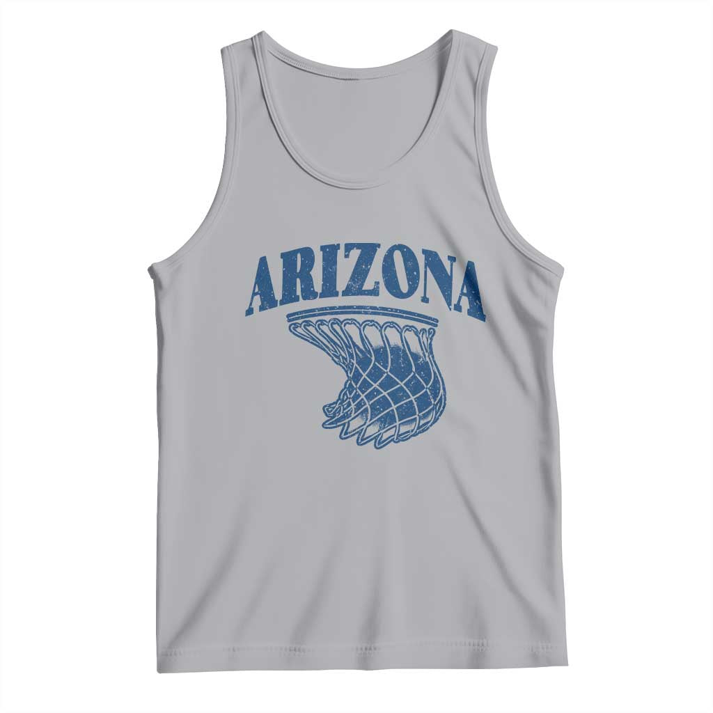 Arizona State Hoops Fan Gift Tank Top Basketball Lover TS12 Athletic Heather Print Your Wear