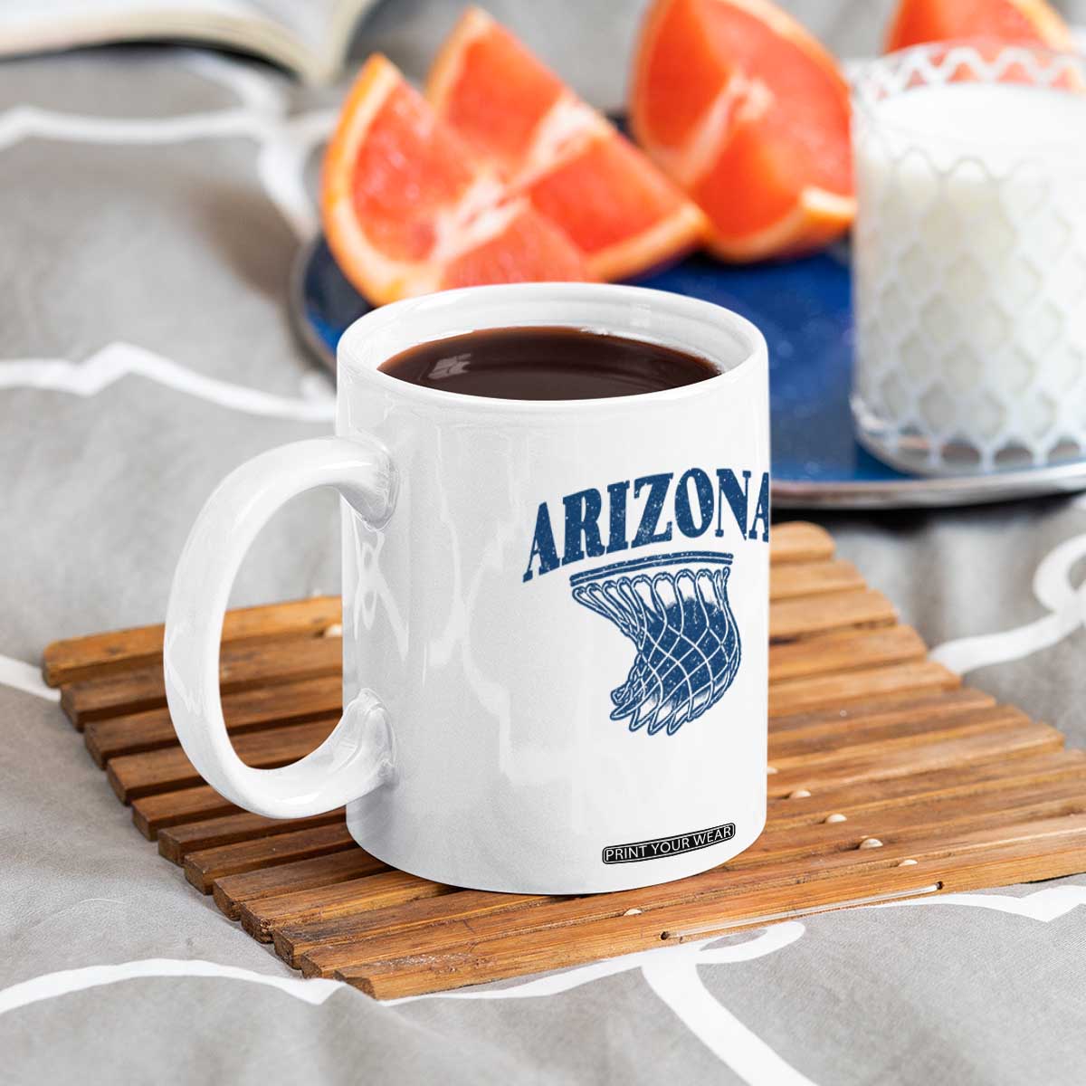 Arizona State Hoops Fan Gift Coffee Mug Basketball Lover TS12 Print Your Wear
