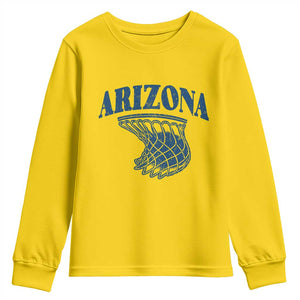 Arizona State Hoops Fan Gift Youth Sweatshirt Basketball Lover TS12 Daisy Print Your Wear