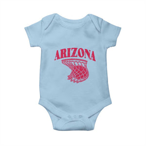 Arizona Fan Baby Onesie Southwest Basketball Sports Lover TS12 Light Blue Print Your Wear