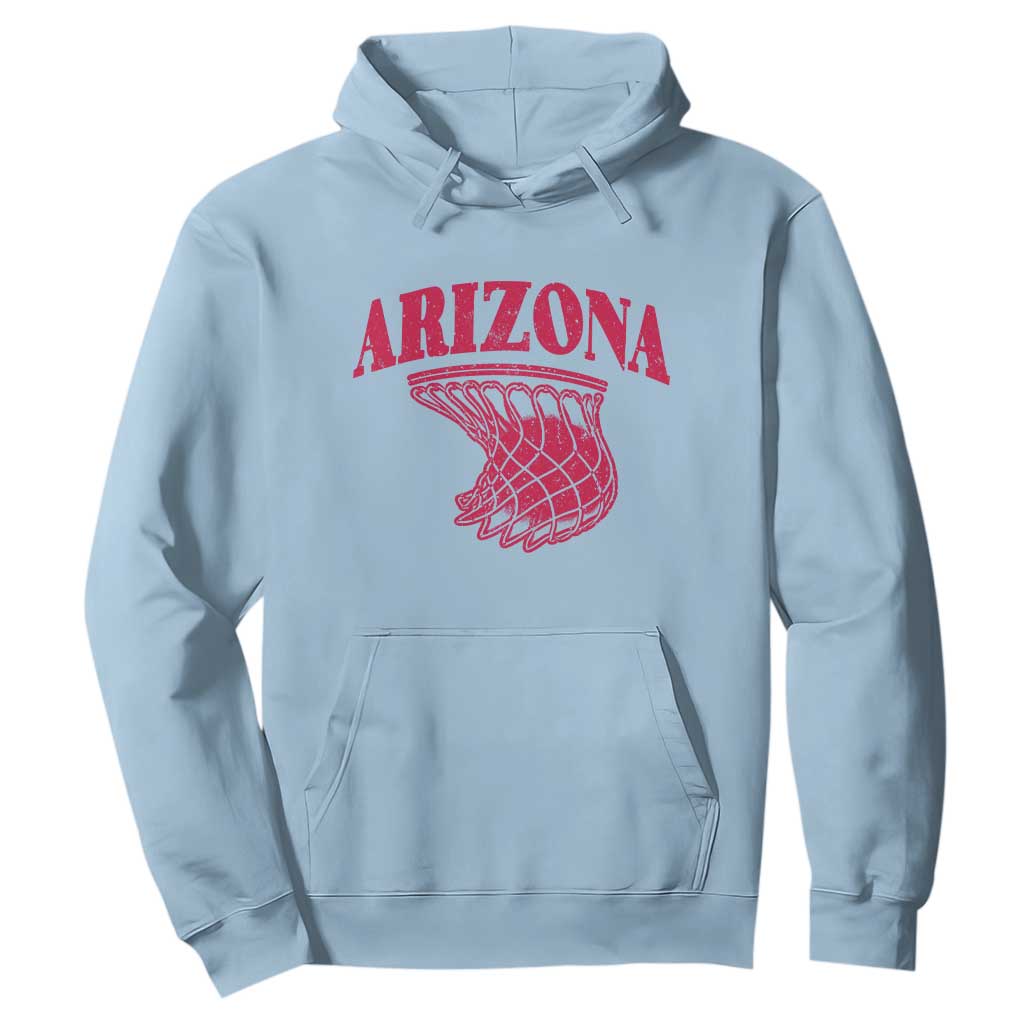 Arizona Fan Hoodie Southwest Basketball Sports Lover TS12 Light Blue Print Your Wear