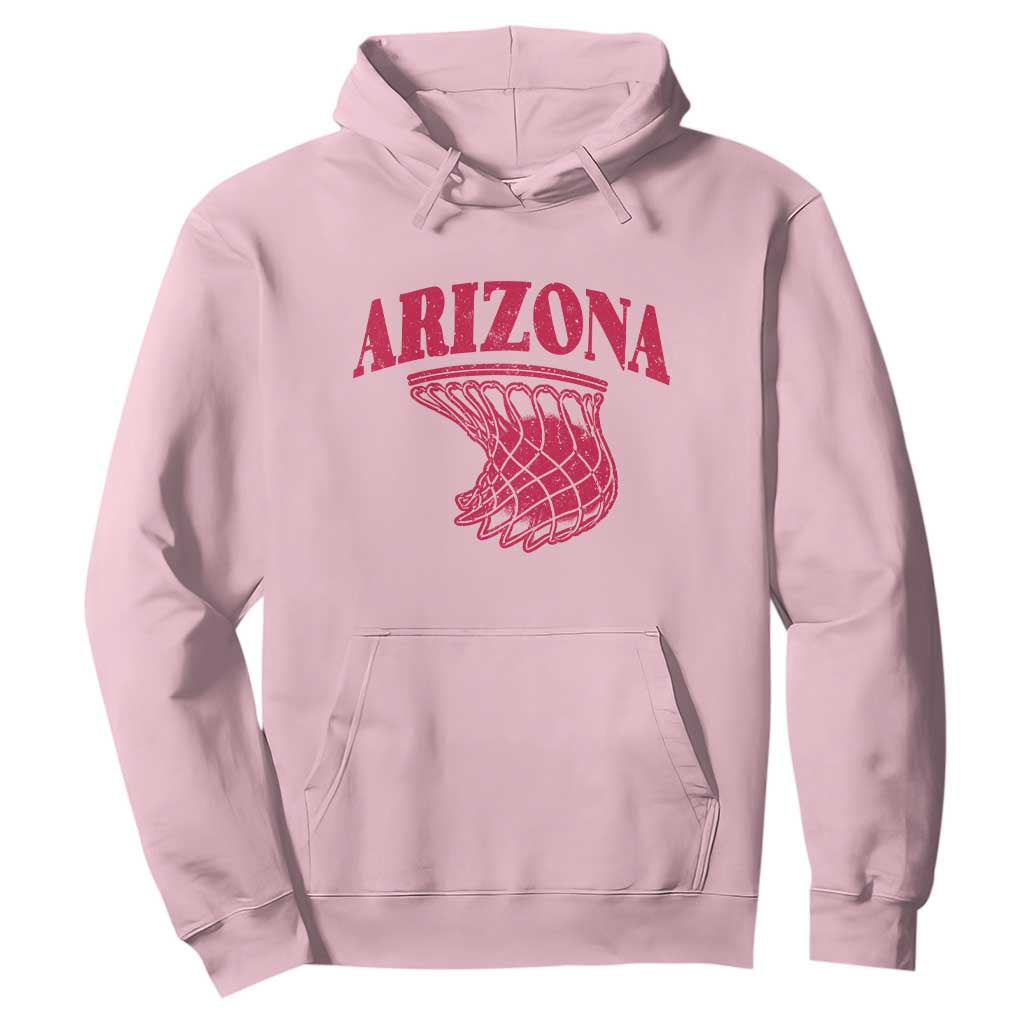 Arizona Fan Hoodie Southwest Basketball Sports Lover TS12 Light Pink Print Your Wear