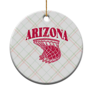 Arizona Fan Ceramic Ornament Southwest Basketball Sports Lover TS12 1pc Christmas Plaid Print Your Wear