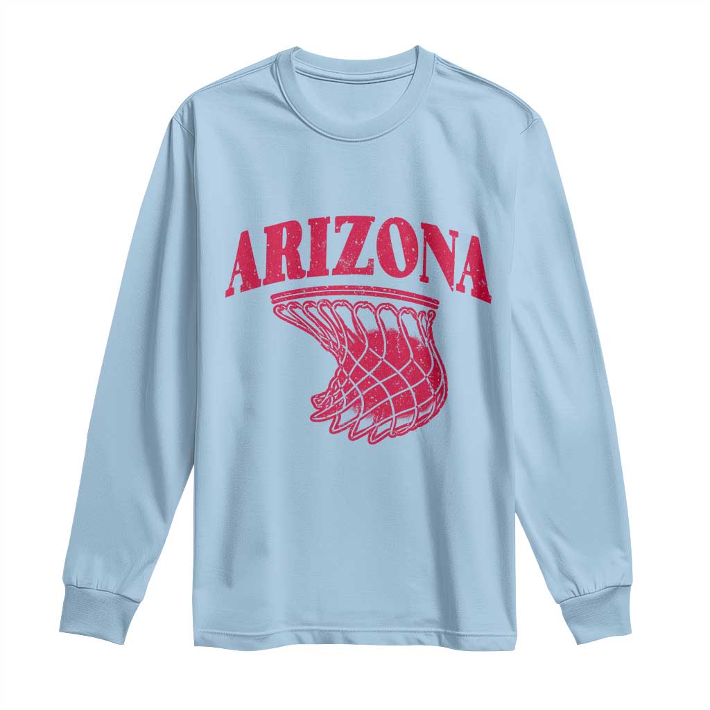 Arizona Fan Long Sleeve Shirt Southwest Basketball Sports Lover TS12 Light Blue Print Your Wear