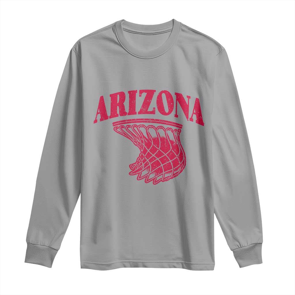 Arizona Fan Long Sleeve Shirt Southwest Basketball Sports Lover TS12 Sport Gray Print Your Wear