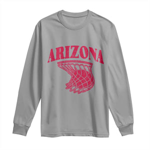 Arizona Fan Long Sleeve Shirt Southwest Basketball Sports Lover TS12 Sport Gray Print Your Wear