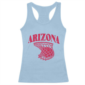 Arizona Fan Racerback Tank Top Southwest Basketball Sports Lover TS12 Light Blue Print Your Wear
