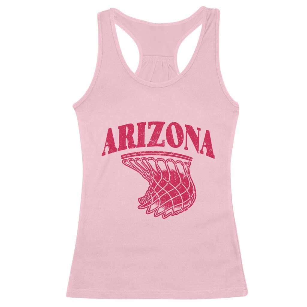 Arizona Fan Racerback Tank Top Southwest Basketball Sports Lover TS12 Light Pink Print Your Wear