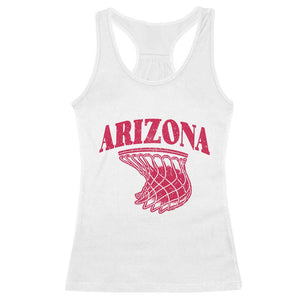 Arizona Fan Racerback Tank Top Southwest Basketball Sports Lover TS12 White Print Your Wear