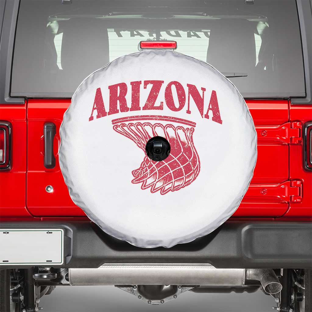 Arizona Fan Spare Tire Cover Southwest Basketball Sports Lover TS12 White Print Your Wear