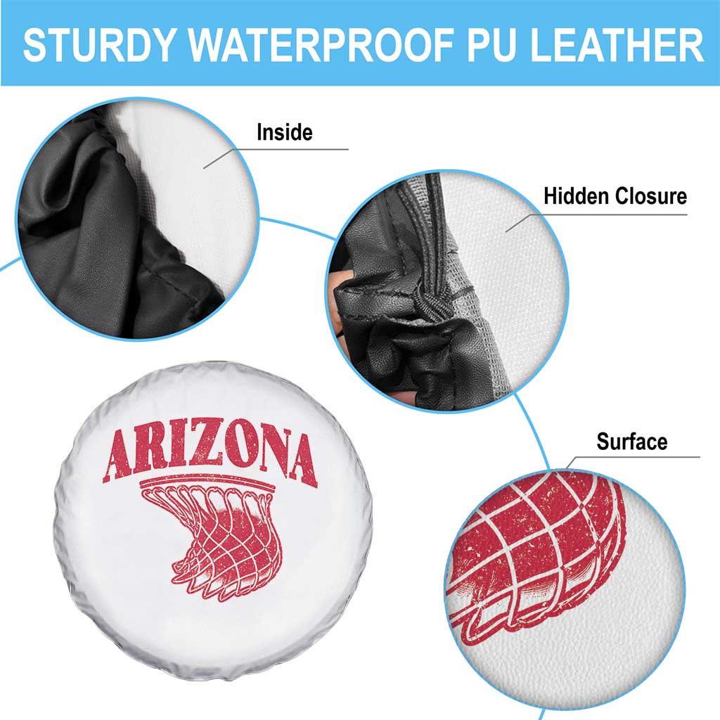 Arizona Fan Spare Tire Cover Southwest Basketball Sports Lover TS12 Print Your Wear