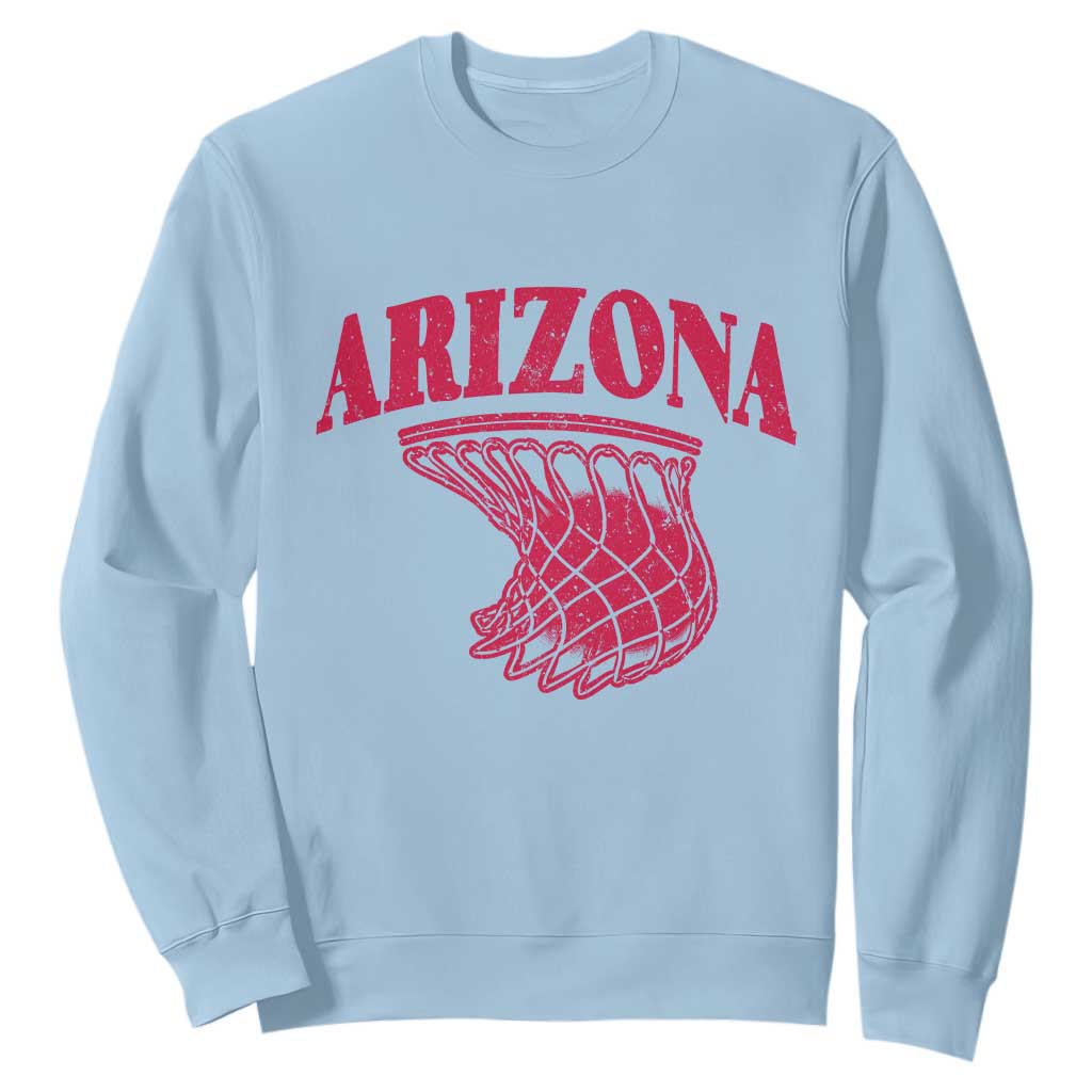 Arizona Fan Sweatshirt Southwest Basketball Sports Lover TS12 Light Blue Print Your Wear