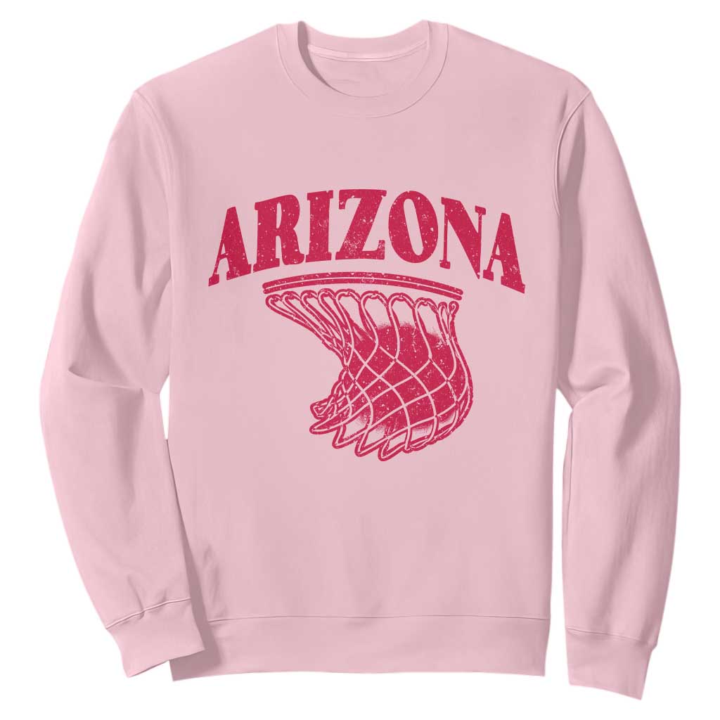 Arizona Fan Sweatshirt Southwest Basketball Sports Lover TS12 Light Pink Print Your Wear
