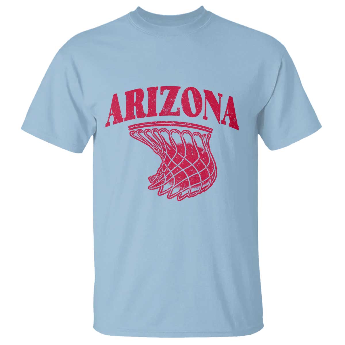 Arizona Fan T Shirt Southwest Basketball Sports Lover TS12 Light Blue Print Your Wear