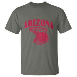 Arizona Fan T Shirt Southwest Basketball Sports Lover TS12 Military Green Print Your Wear