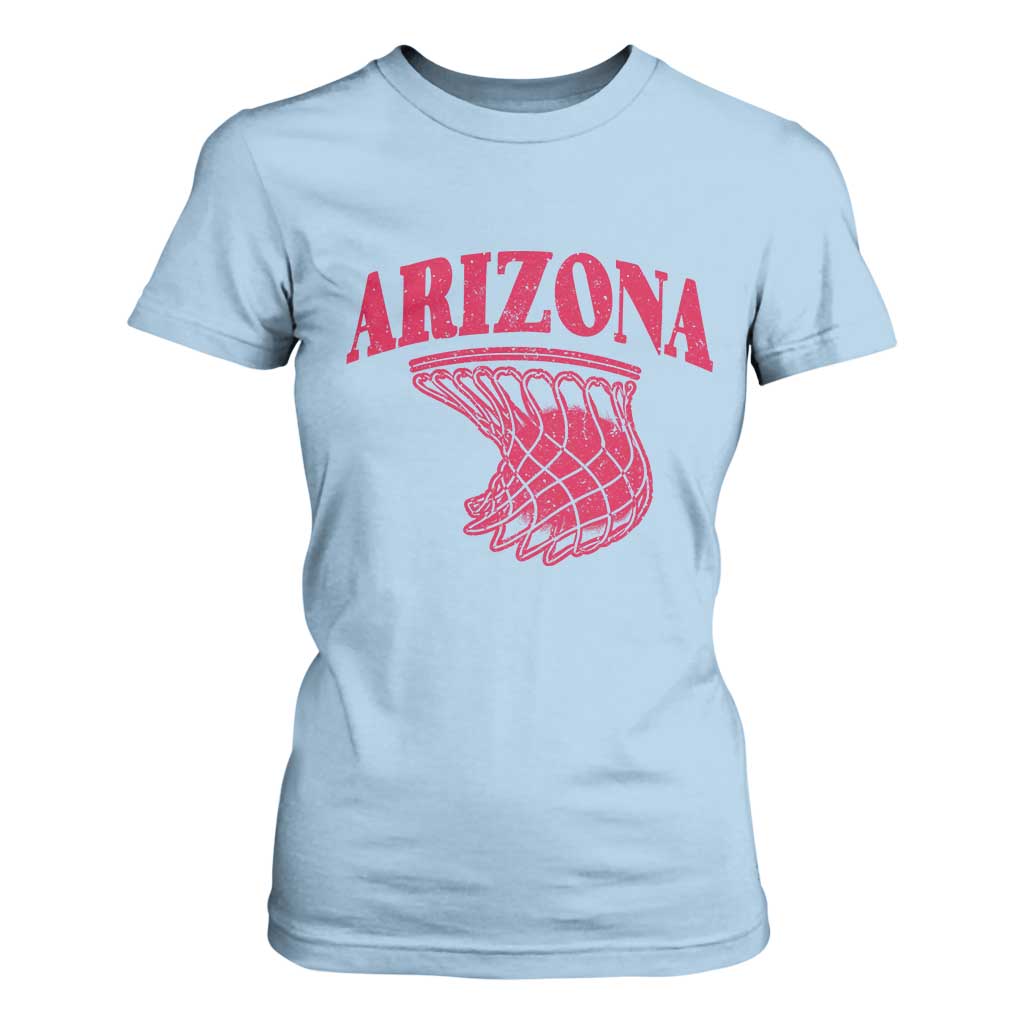 Arizona Fan T Shirt For Women Southwest Basketball Sports Lover TS12 Light Blue Print Your Wear